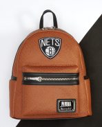 NBA Brooklyn Nets Basketball Logo Mini Backpack - Image 2
