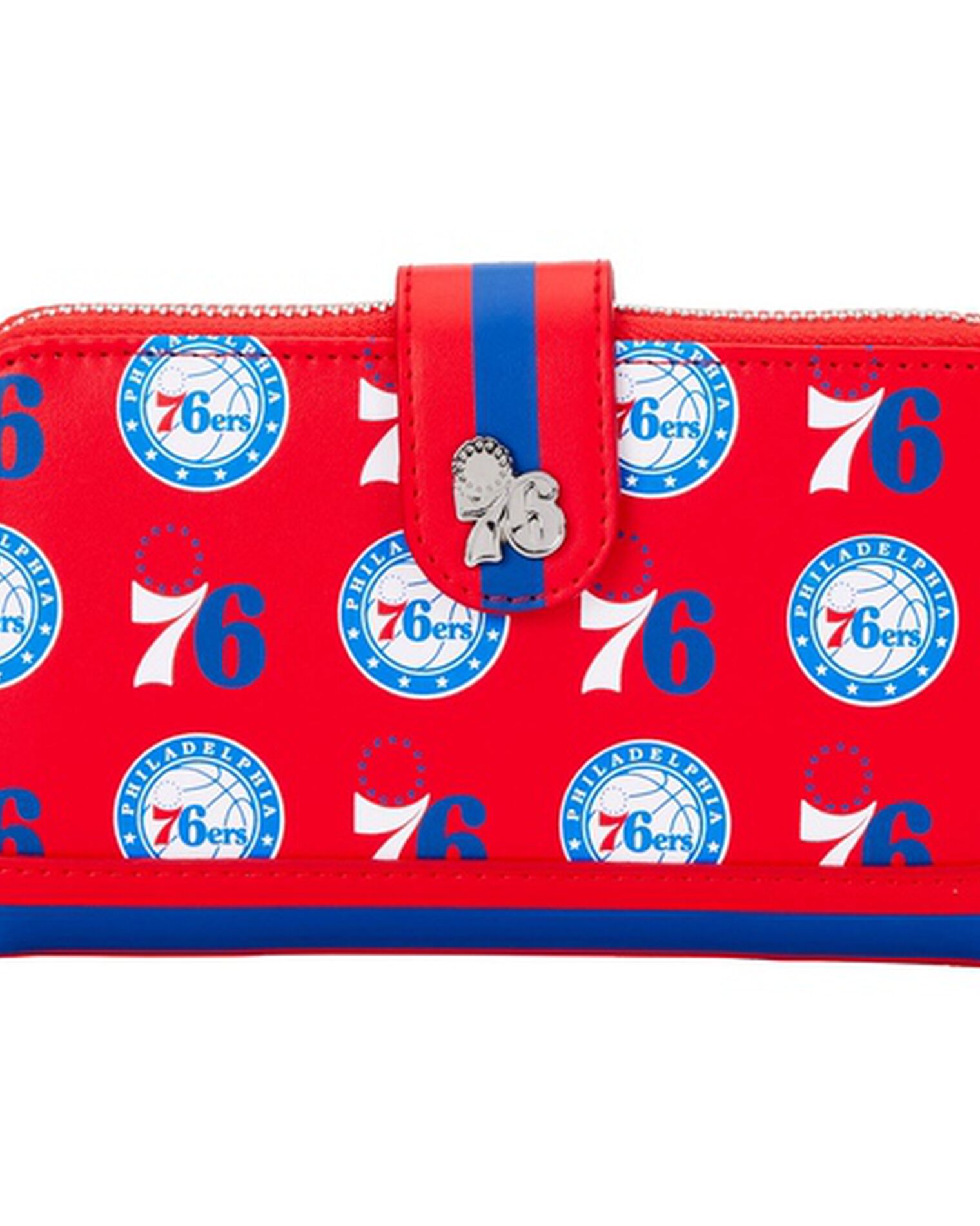 NBA Philadelphia 76ers Logo Zip Around Wallet
