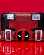 Marvel Metallic Deadpool Cosplay Zip Around Wallet - Image 2