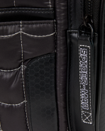 Spider-Man Black & White Suit Cosplay Quilted Full-Size Backpack - Image 6