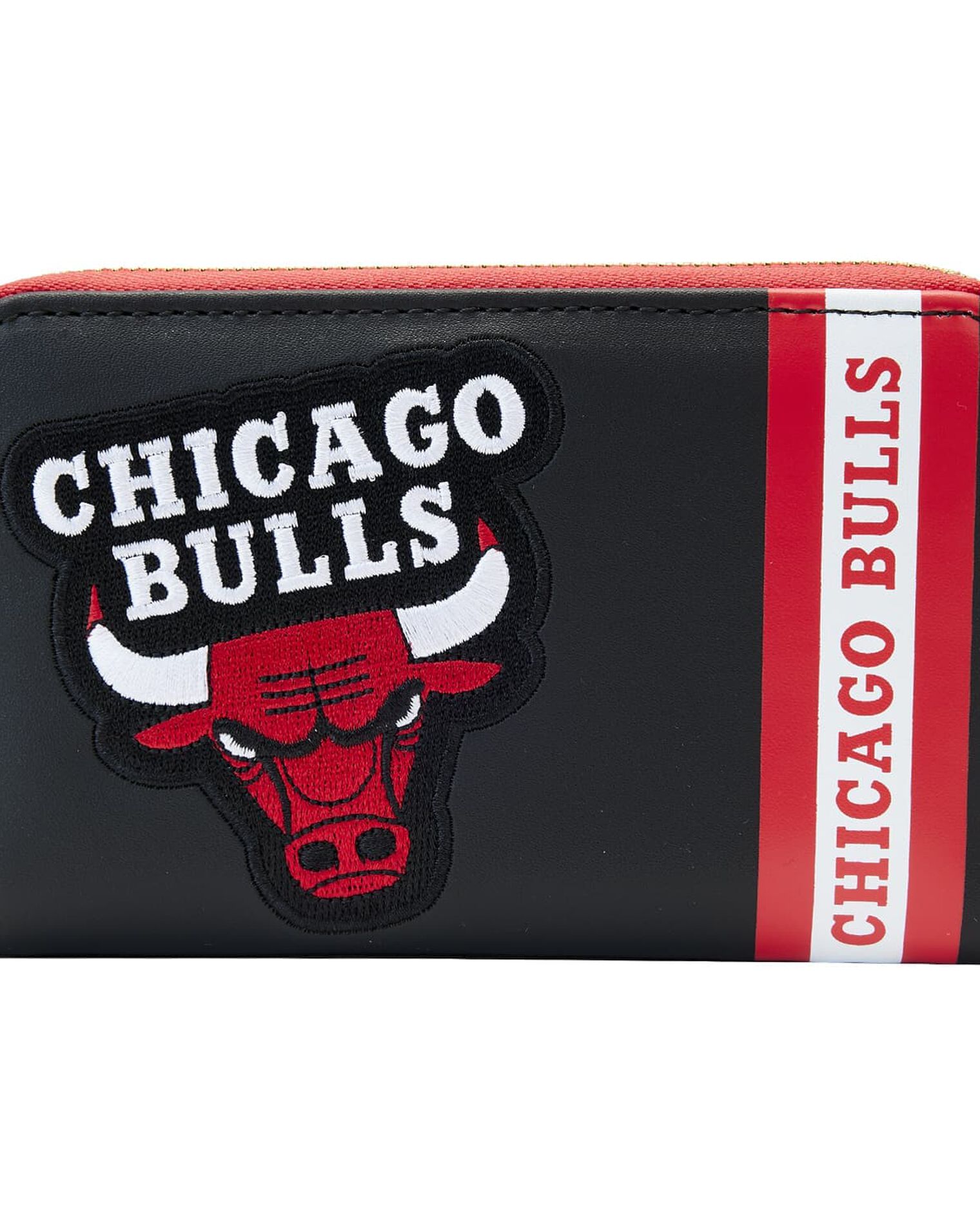 NBA Chicago Bulls Patch Icons Zip Around Wallet