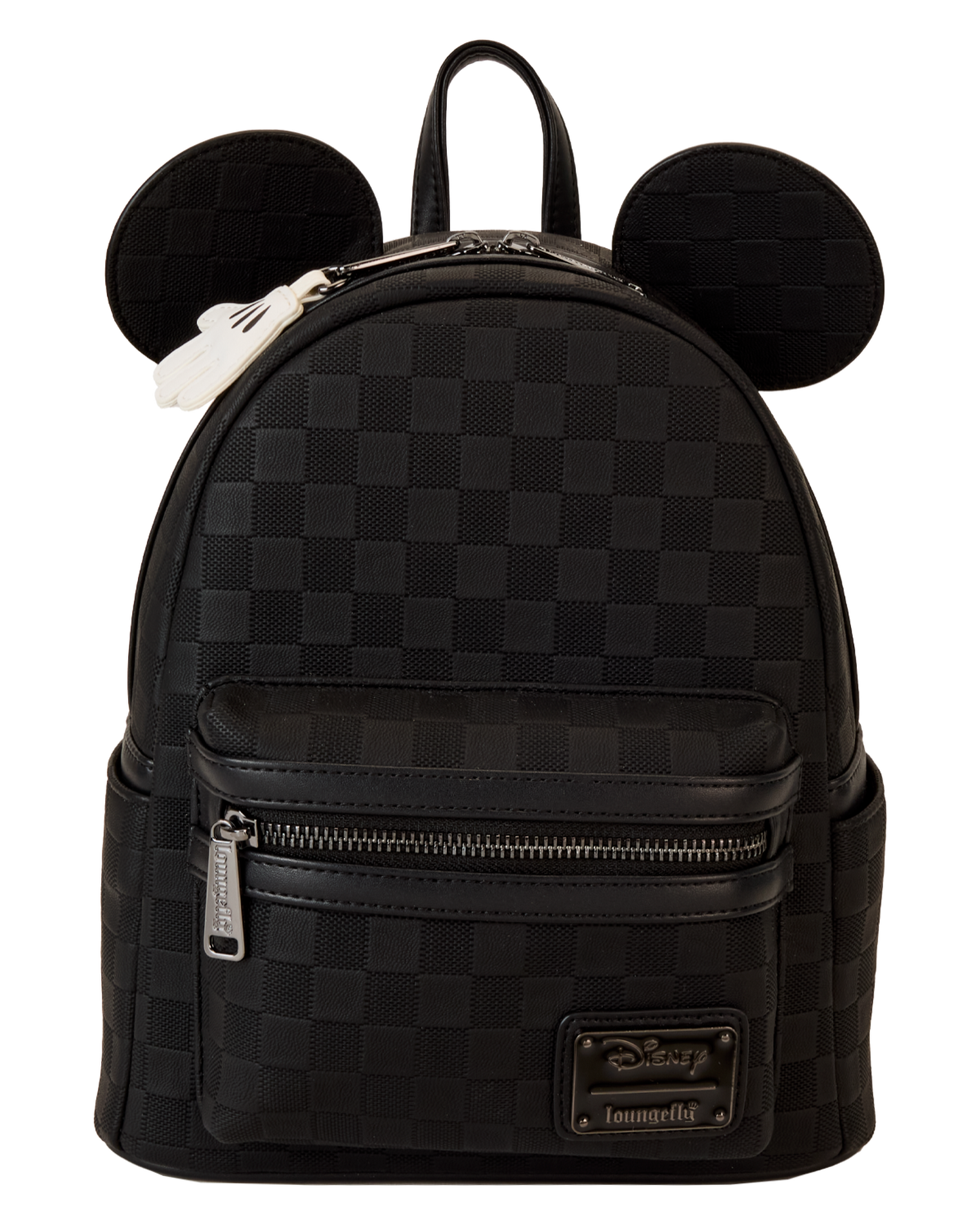 Mickey Mouse Checkered Texture Mini Backpack