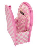 Loungefly Pink Checkered Light-Up Mini Backpack Bag Organizer Insert - Image 3