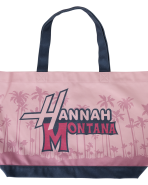 Hannah Montana Guitar Oversized Canvas Tote Bag