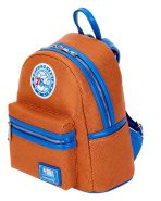 NBA Philadelphia 76ers Basketball Logo Mini Backpack - Image 3