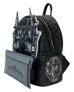 The Haunted Mansion Gargoyle Wallpaper Light Up Glow Mini Backpack - Image 6