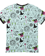 Wicked Elphaba & Glinda All-Over Print Unisex Tee - Image 3