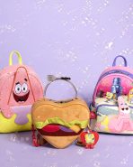 SpongeBob SquarePants Krabby Patty Plush Heart Figural Crossbody Bag - Image 3