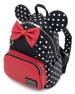 Disney Minnie Mouse Black & White Polka Dot Cosplay Mini Backpack - Image 3
