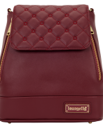 Loungefly The Lilly Red Convertible Mini Backpack & Crossbody Pin Trader Bag