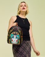 Universal Monsters The Bride Of Frankenstein Stained Glass Mini Backpack - Image 2