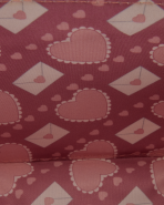 Loungefly Valentine's Day Heart Envelope Crossbody Bag with Coin Bag - Image 6