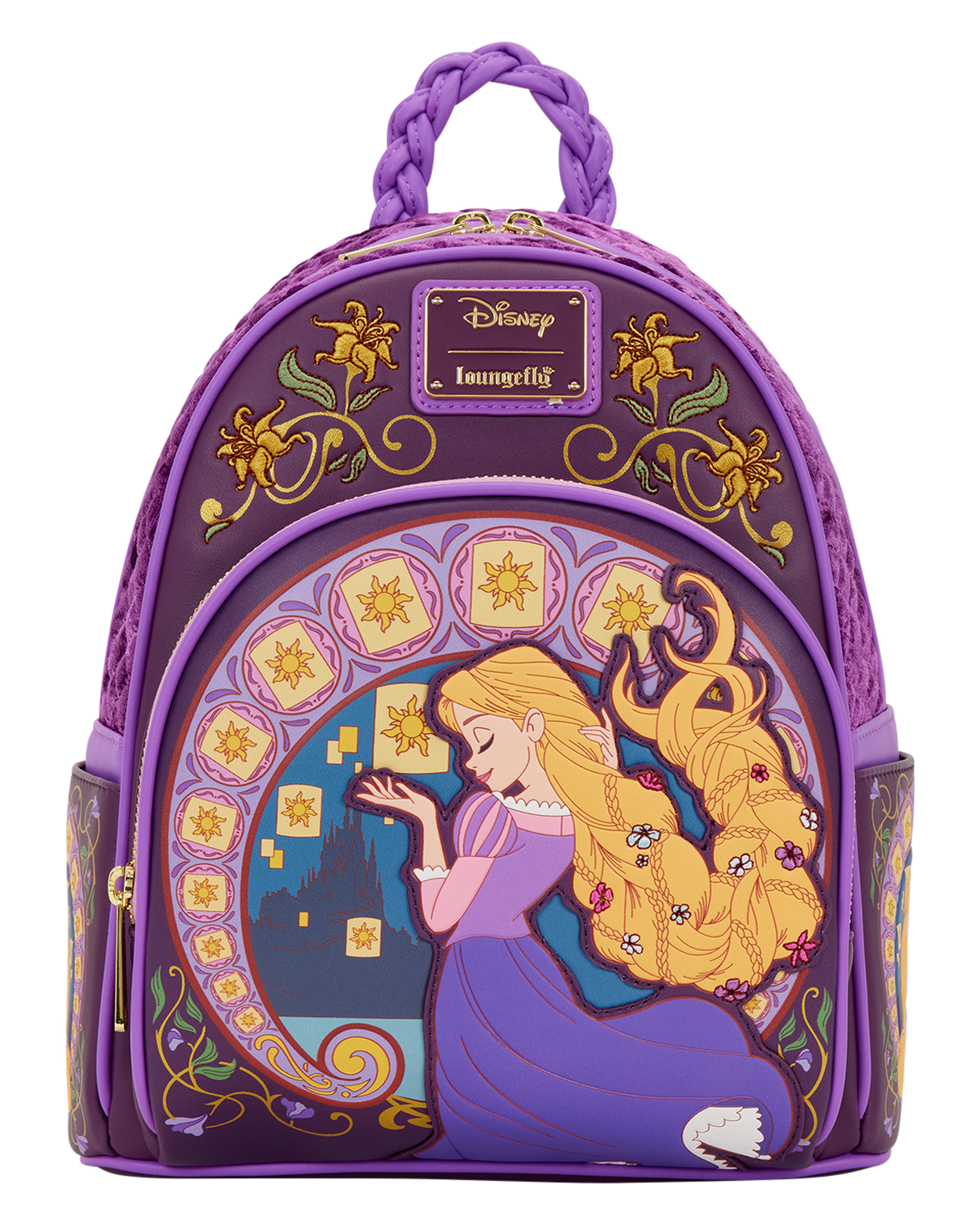 Tangled Rapunzel Exclusive Lanterns Quilted Mini Backpack