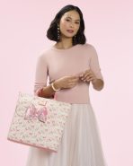 Minnie Mouse Floral All-Over Print Convertible Backpack & Tote Crossbody Bag - Image 2