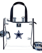 NFL Dallas Cowboys Clear Convertible Backpack & Tote Crossbody Stadium Bag