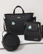 Loungefly The Laura Black Crossbody Pin Trader Bag - Image 5