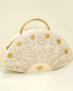 Bridgerton Figural Fan Handbag - Image 4