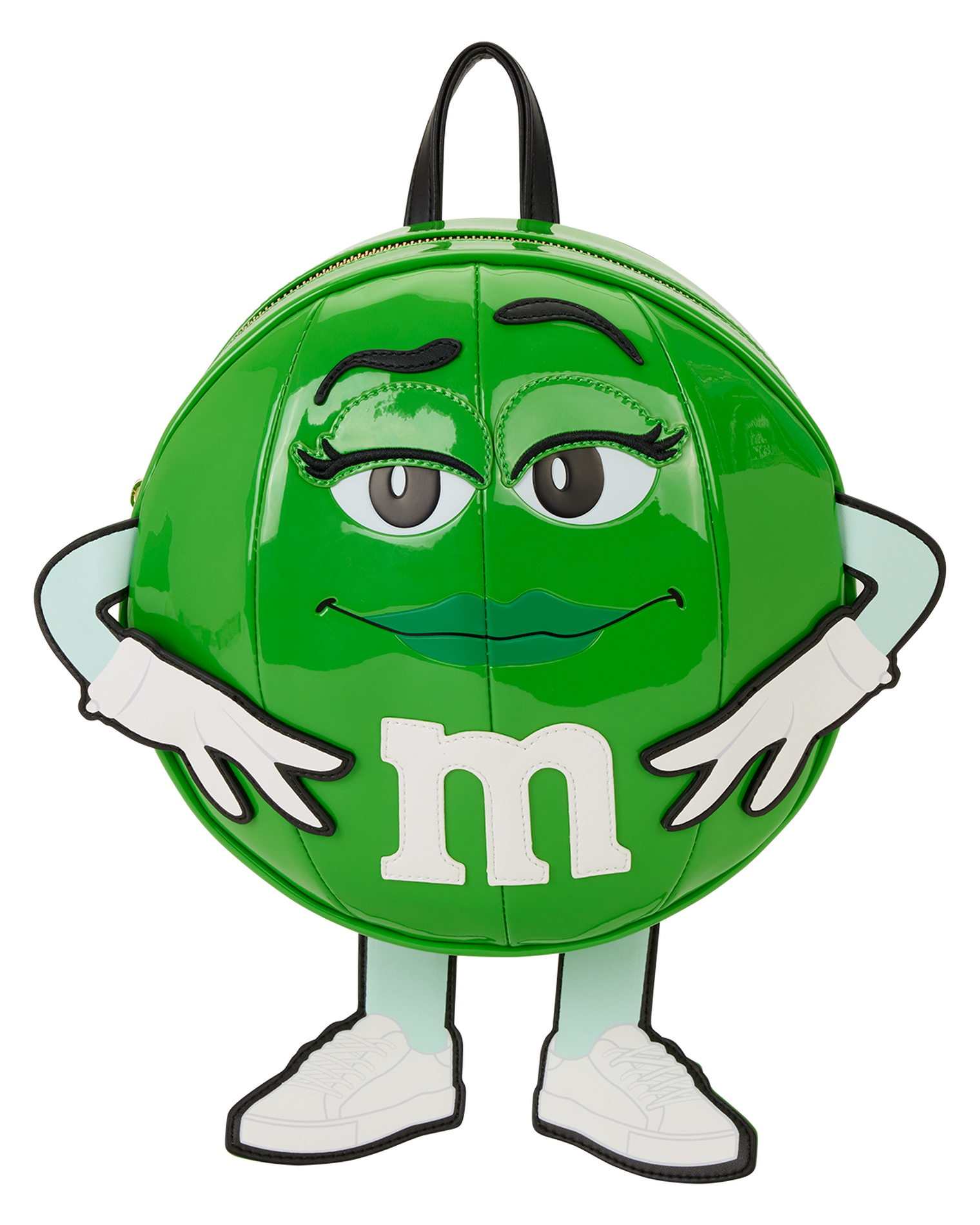 Loungefly x M&M'S Green Character Cosplay Chocolate Scented Mini Backpack
