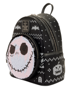 The Nightmare Before Christmas Jack Skellington Reversible Sequins Mini Backpack - Image 8