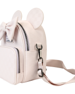 Minnie Mouse Checkered Texture Convertible Mini Backpack & Crossbody Bag - Image 3