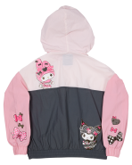 Sanrio My Melody & Kuromi Half-Zip Unisex Windbreaker Jacket - Image 6