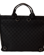 Mickey Mouse Checkered Texture Convertible Backpack & Tote Crossbody Bag - Image 6