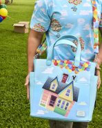 Up Balloon House Convertible Backpack & Tote Crossbody Bag - Image 2