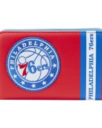NBA Philadelphia 76ers Patch Icons Zip Around Wallet