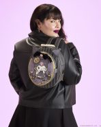 Sanrio Kuromi 20th Anniversary Cameo Mini Backpack - Image 3