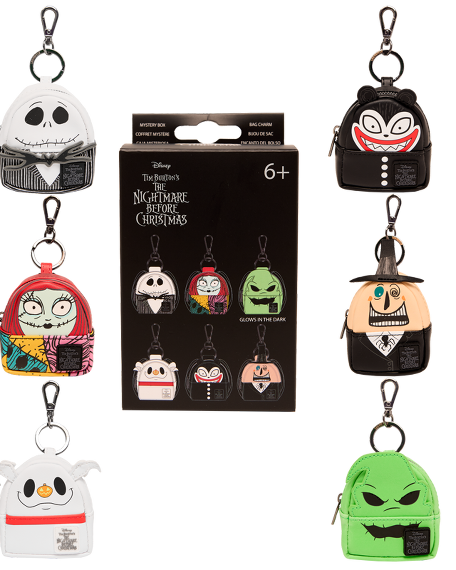 The Nightmare Before Christmas Cosplay Mystery Mini Backpack Keychain Charm