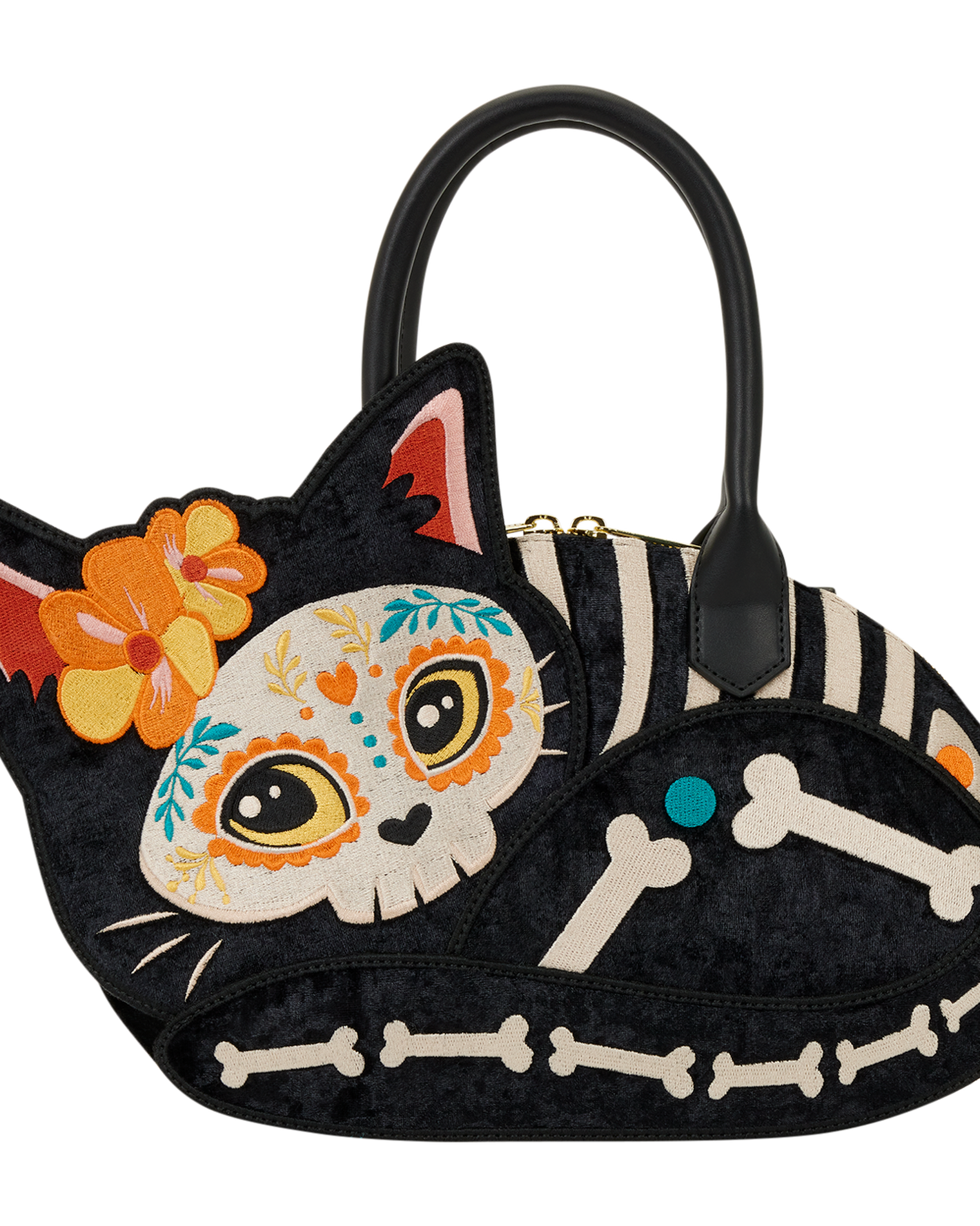 Loungefly Día de los Muertos Cat Alebrije Crossbody Bag