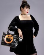 The Nightmare Before Christmas Jack Skellington Reversible Sequins Tote Crossbody Bag with Coin Bag - Image 4