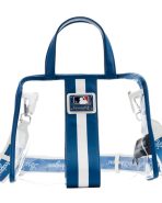 MLB LA Dodgers Clear Tote Crossbody Stadium Bag with Pouch  - Image 5
