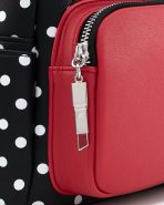 Disney Minnie Mouse Black & White Polka Dot Cosplay Mini Backpack - Image 5