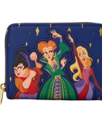 Hocus Pocus Sanderson Sisters Night Sky Zip Around Wallet
