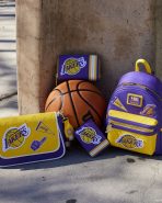 NBA Los Angeles Lakers Patch Icons Crossbody Bag - Image 3