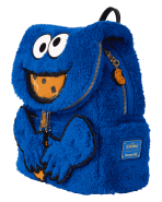 Sesame Street Cookie Monster Plush Cosplay Mini Backpack With Coin Bag - Image 9