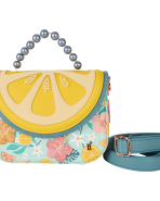 Loungefly Tropical Lemon Floral Crossbody Bag
