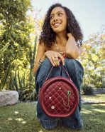 Loungefly The Laura Red Crossbody Pin Trader Bag - Image 2