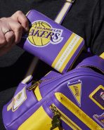 NBA Los Angeles Lakers Patch Icons Zip Around Wallet - Image 2