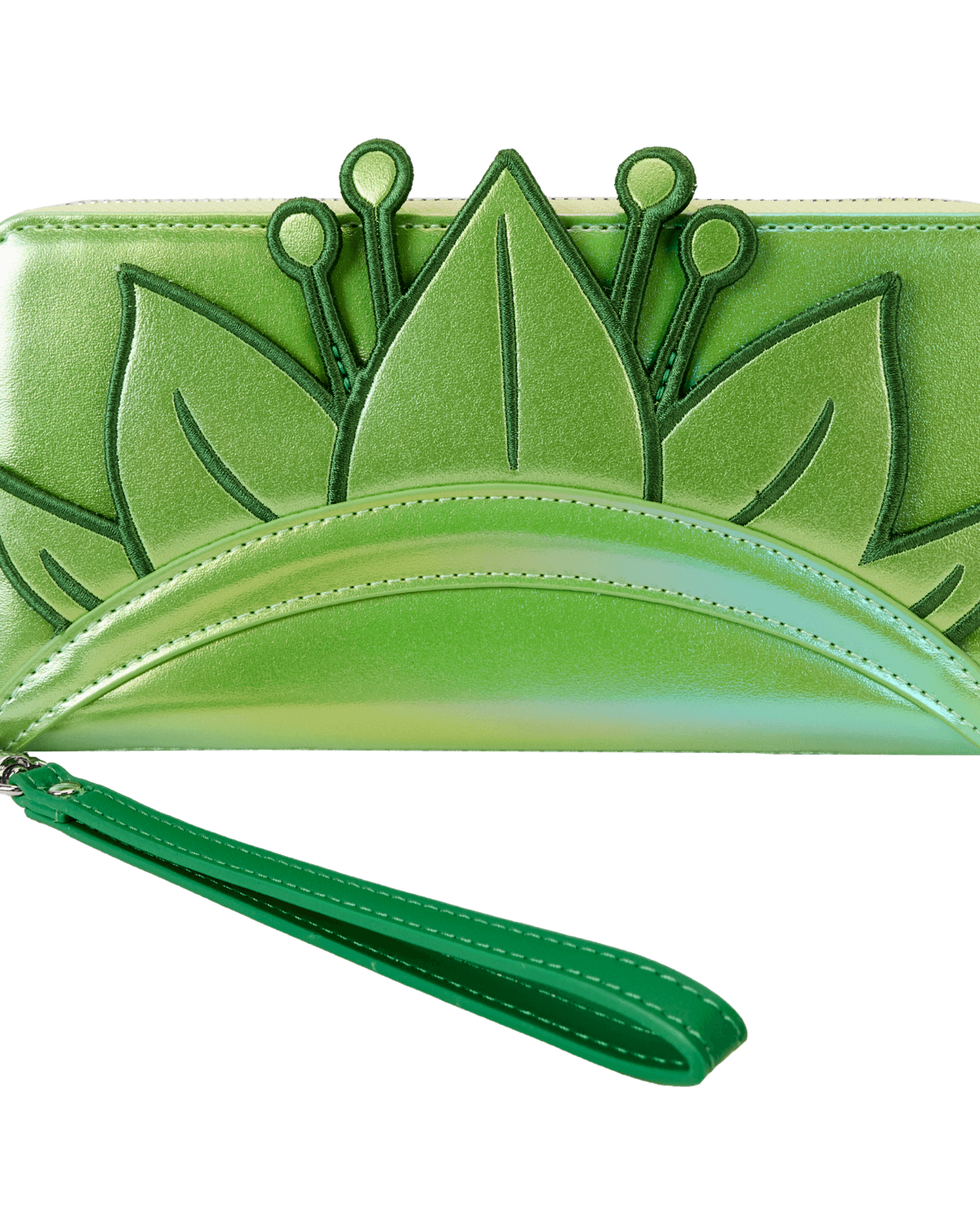 The Princess And The Frog Tiana Exclusive Shiny Series Iridescent Cosplay Wristlet Wallet