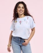 Mickey & Friends Hot Air Balloon Tie-Dye Swing Tee - Image 2
