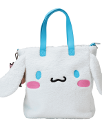 Sanrio Cinnamoroll Cosplay Sherpa Tote Crossbody Bag With Coin Bag