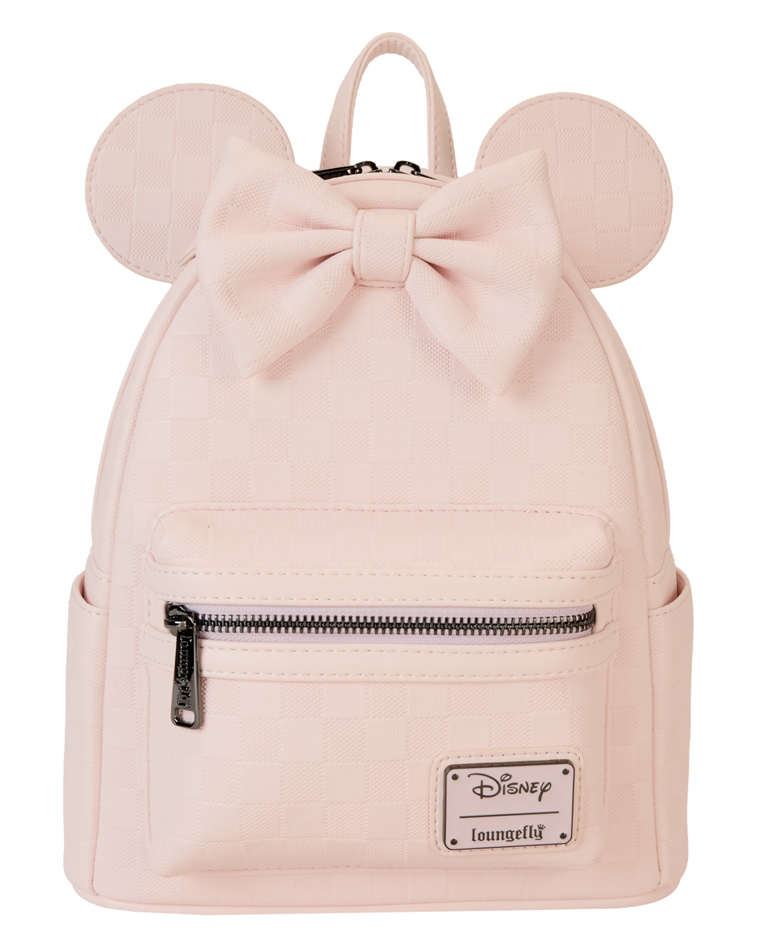 Minnie Mouse Checkered Texture Mini Backpack