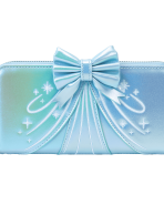 Cinderella Exclusive 75th Anniversary Shiny Series Iridescent Cosplay Wristlet Wallet