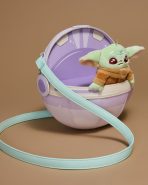 The Mandalorian Grogu Figural Pod Plush Crossbody Bag - Image 4