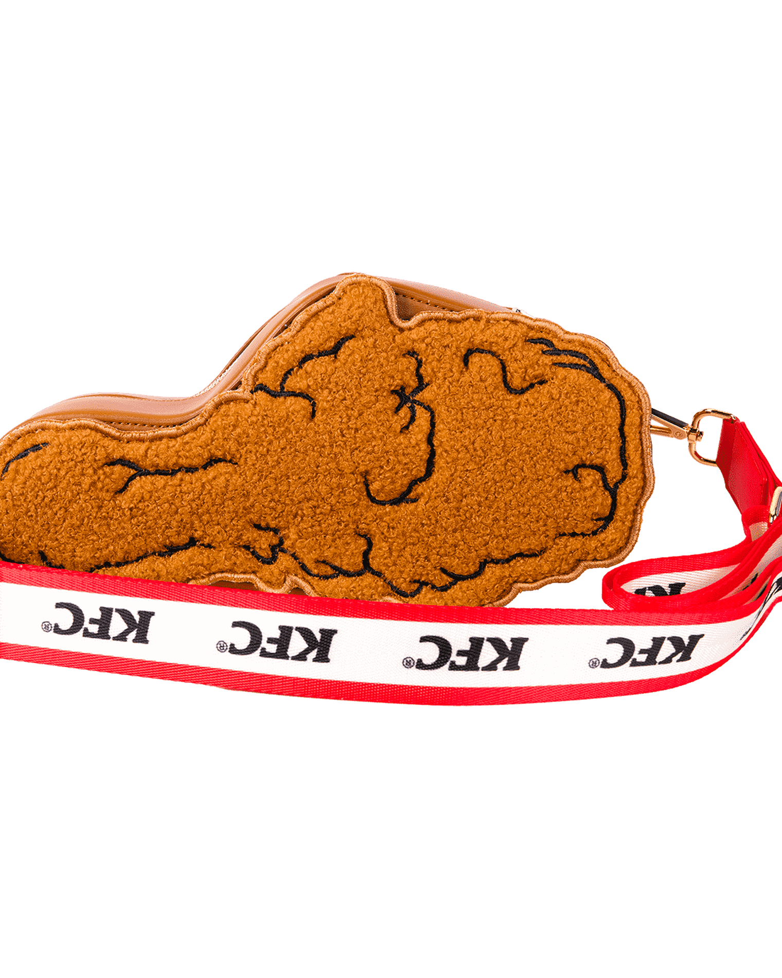 KFC Drumstick Sherpa Crossbody Bag