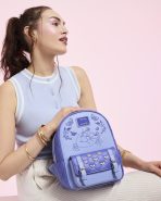 Winnie The Pooh Floral Eeyore Quilted Texture Mini Backpack - Image 2
