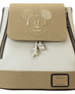 Mickey & Friends Canvas All-Over Print Drawstring Bucket Mini Backpack