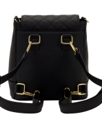 Loungefly The Lilly Black Convertible Mini Backpack & Crossbody Pin Trader Bag - Image 6
